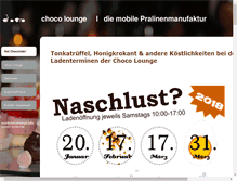 Tablet Screenshot of chocolounge.info